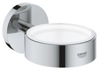 GROHE Essentials glas/zeephouder zonder glasdeel chroom 40369001