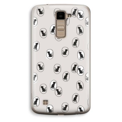 Miauw: LG K10 (2016) Transparant Hoesje