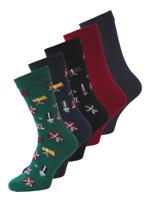 Jack & Jones Jack & Jones Sokken Heren Kerst JACXMAS WRAPPING Giftbox 5-Pack - thumbnail