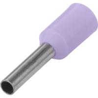 TRU COMPONENTS TC-9163712 Adereindhulzen 0.25 mm² Deels geïsoleerd Violet 100 stuk(s) - thumbnail