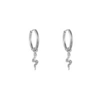Go Dutch Label Oorringen Snake Zilver