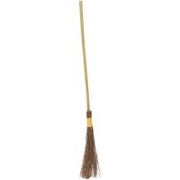 Heksen bezem van hout - 100 cm - heks verkleed accessoires Heksen bezem van hout - 100 cm - heks verkleed accessoires