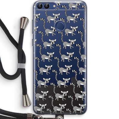 Makis: Huawei P Smart (2018) Transparant Hoesje met koord