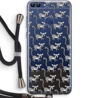 Makis: Huawei P Smart (2018) Transparant Hoesje met koord
