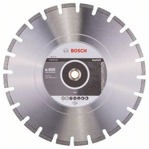 Bosch Accessoires Diamantdoorslijpschijf Standard for Asphalt 400 x 20/25,40 x 3,6 x 10 mm 1st - 2608602626