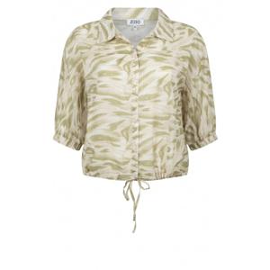 Zoso - Groen | Dames | Blouse | Groen | XXL | regular | Kamst mode