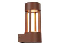 SLV Design buitenlamp Slots Wall roestbruin 231807 - thumbnail