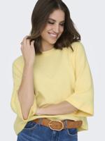 Only Onlsimoni 3/4 Pullover Knt Noos Trui Mellow Yellow