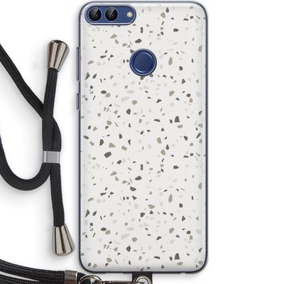 Terrazzo N°14: Huawei P Smart (2018) Transparant Hoesje met koord