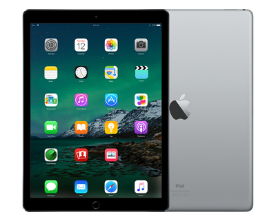 Forza Refurbished Apple iPad Pro 12.9 Inch 32GB Zwart Wifi Only - B grade