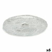 Eetbord Tirolo Transparant Glas 27,5 x 1,7 x 27,5 cm (6 Stuks) - thumbnail