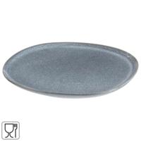 J-Line bord louise m grijs 20 cm | 12 stuks