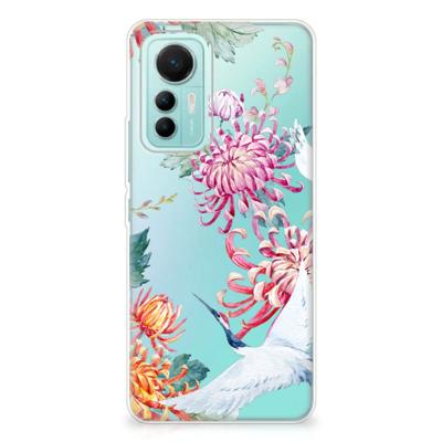 Xiaomi 12 Lite | TPU Hoesje | Bird Flowers
