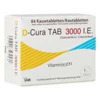 D-cura Tab 3000 Kauwtabletten 84