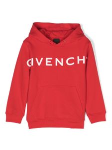 Givenchy Kids hoodie en polaire à motif 4G - Rouge