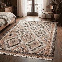 Vloerkleed Parsa 150x80cm - Jute Katoen - Dekbed-Discounter.nl