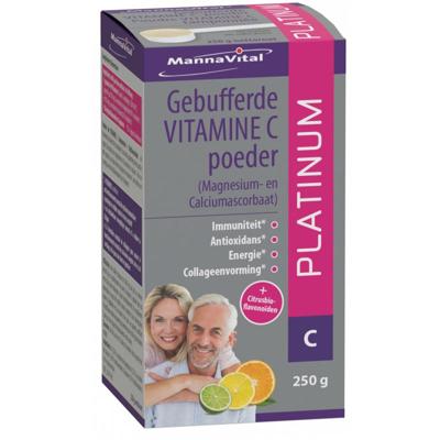 Mannavital Gebufferde vitamine C platinum
