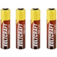 VOLTCRAFT Extreme Power FR03 AAA batterij (potlood) Lithium 1100 mAh 1.5 V 4 stuk(s)