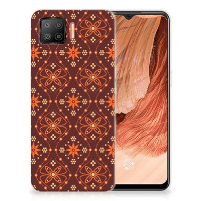 OPPO A73 4G | TPU bumper | Batik Brown