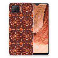OPPO A73 4G | TPU bumper | Batik Brown