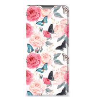 Xiaomi 12 Pro Smart Cover Butterfly Roses