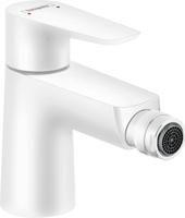 Hansgrohe Talis E ééngreeps bidetmengkraan met PopUp trekwaste, mat wit