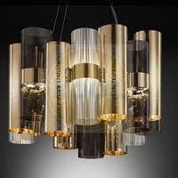 Slamp - La Lollo LED Hanglamp goud