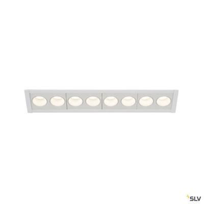 SLV Led inbouwlampMilandos 8-lichts 8x160 lumen wit - 1005426