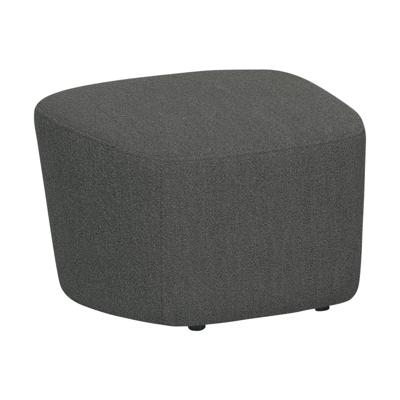 vtwonen Lofty hocker bouclé Staalgrijs
