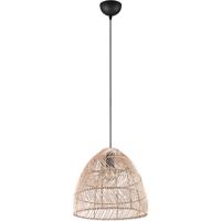 LED Hanglamp Bruin Rotan - E27 Fitting - Stijlvolle Hangverlichting