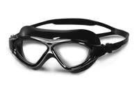 BTTLNS Essovius 1.0 transparante lens zwembril zwart/zilver