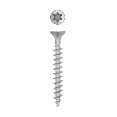 Dynaplus kozijnschroef [1000x] - AR-SILVER - platkop - TX-10 - 3.0x25mm
