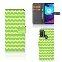 Motorola Moto E20 | E30 | E40 | Telefoon Hoesje | Waves Green Motorola Moto E20 | E30 | E40 | Telefoon Hoesje | Waves Green
