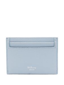 Mulberry porte-cartes continental en cuir - Bleu