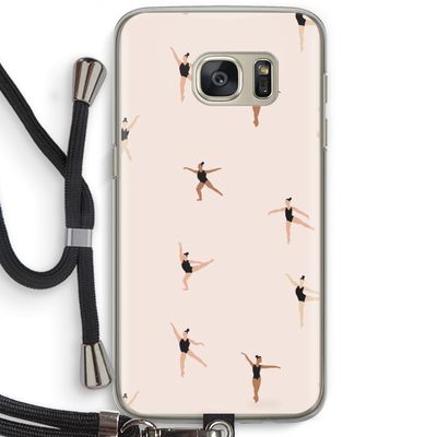 Dancing #1: Samsung Galaxy S7 Transparant Hoesje met koord