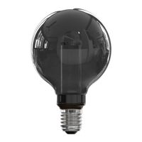 LED Glasfiber Globe lamp G95 220-240V 3.5W 40lm 2000K Titanium E27 dimbaar - Calex - thumbnail