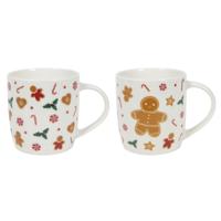 Kerstmok peperkoekman print 350ml