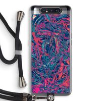 Sleeping Dreams: Samsung Galaxy A80 Transparant Hoesje met koord Sleeping Dreams: Samsung Galaxy A80 Transparant Hoesje met koord