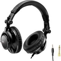 Hercules DGP DJ60 DJ Over Ear koptelefoon Kabel Zwart Vouwbaar