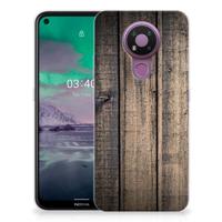 Nokia 3.4 | Bumper Hoesje | Steigerhout