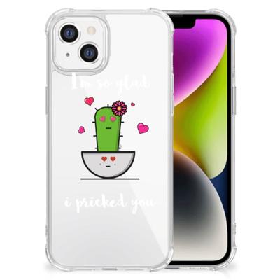 iPhone 14 Stevig | Bumper Hoesje | Cactus Glad iPhone 14 Stevig | Bumper Hoesje | Cactus Glad