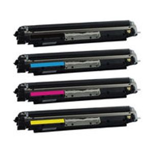 Huismerk HP 126A (CE310A-CE313A) Toners Multipack (zwart + 3 kleuren)