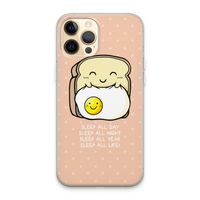Sleep All Day: iPhone 13 Pro Max Transparant Hoesje