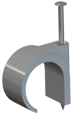 Enzo Universele spijkerclip 11\ 15mm grijs 4113272