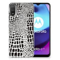 Motorola Moto E20 | E40 | TPU Hoesje | Slangenprint