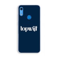Topwijf Navy: Huawei Y6s Transparant Hoesje