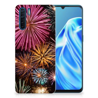 OPPO A91 | Sillicone Back Cover | Vuurwerk