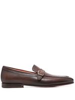 Santoni mocassins à boucles - Marron Santoni mocassins à boucles - Marron