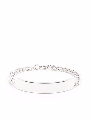 A.P.C. bracelet Darwin en chaîne - Argent