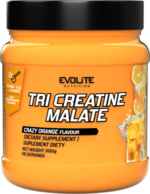 Evolite Tri Creatine Malate Crazy Orange (300 g)